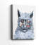 Chaton avec abat-jour - Cavas enveloppés de galerie-1065892291