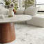 Table basse ronde en pierre et table basse en bois-829362304-829362305-829362319