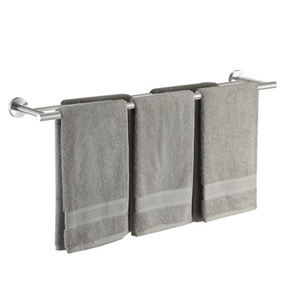 Lenio 76.1cm 2 Wall Towel Bar