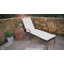 193cm Long Reclining Single Chaise with Cushions