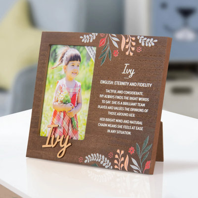 Hazella Tan Single Picture Frame