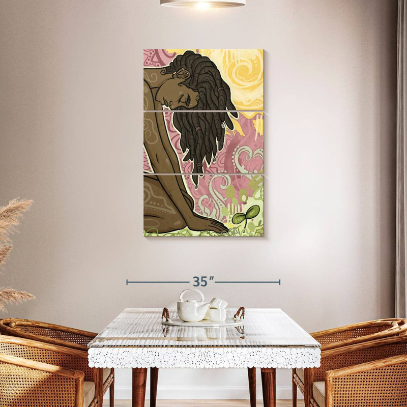 Dayo, 45" H x 28" W