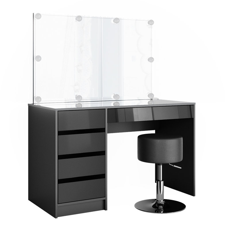 Antimony Dressing Table, Black