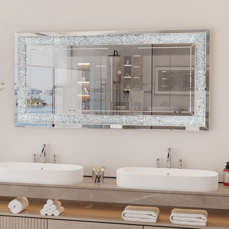 Alend Glass Flat Wall Mirror