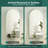 High-End Luxury Design Recessed or Wall-Mounted Tempered Glass Mirror Medicine Cabinet