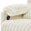 Fauteuil inclinable manuel en velours côtelé Bocaton-2053961381