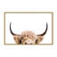 Nature Inspired Peeking Cow by  - Picture Frame Photograph on Paper-81387019-131284571-131298217