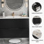 Meuble-lavabo 30 po avec lavabo en céramique-628863397