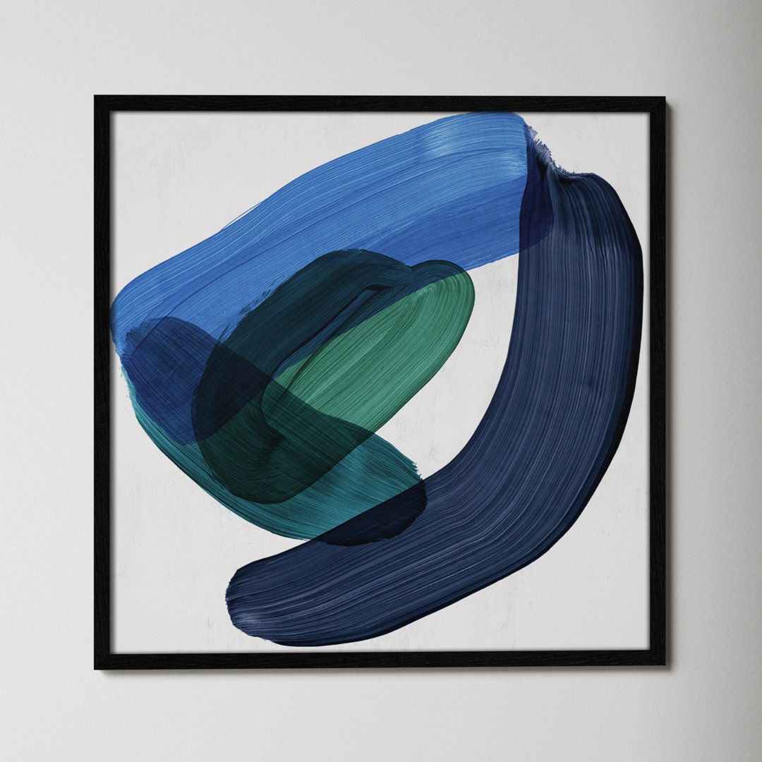" Smooth Bend II " Painting Print AllModern Frame 