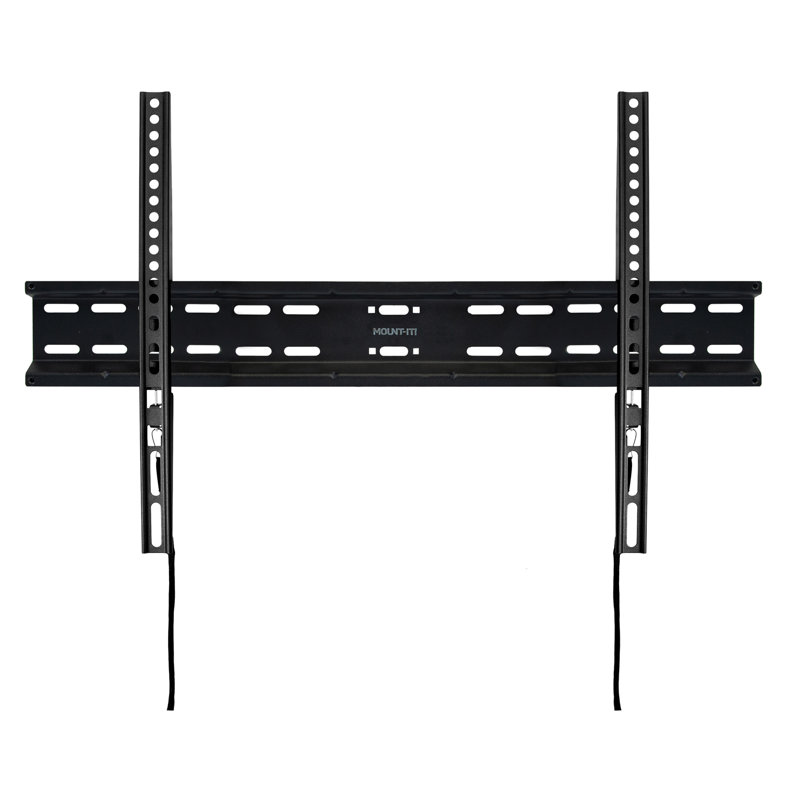 Support mural noir fixe pour supporter jusqu'à 77 lb