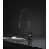 Lux Pull-Down Single Handle Kitchen Faucet with Accessories