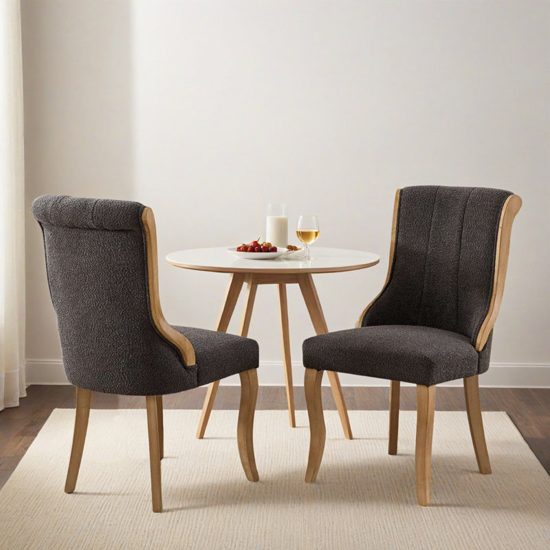 Chaise d'appoint de salle à manger Midsons, Gris