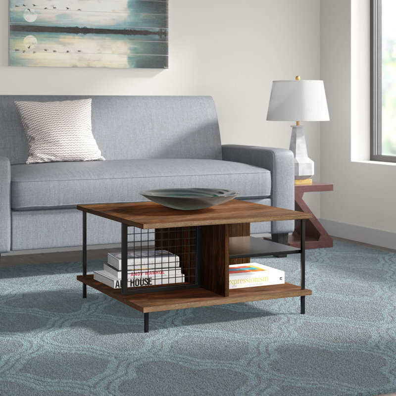 Dominga Coffee Table, Dark Wlanut