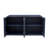 Genae 4-Door Curved Design Wavy Door Panel Cabinet with Adjustable Shelves, for Living Room and Entrance-1007455380-1007455381