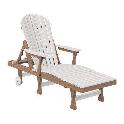 Comfo Back Outdoor Chaise Lounge