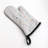 Artistic Scribble Lines Oven Mitt Cotton Twill