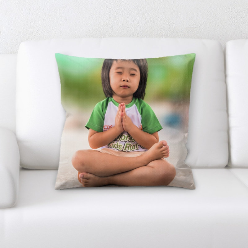 Coussin décoratif little fille