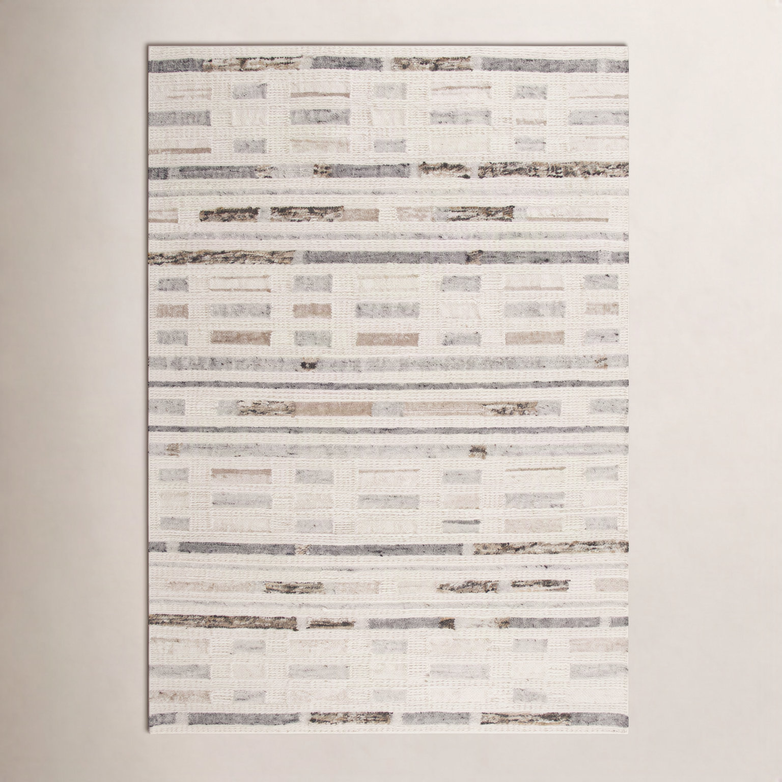 Hand-Woven Rug, Rectangle 5' x 7'6"