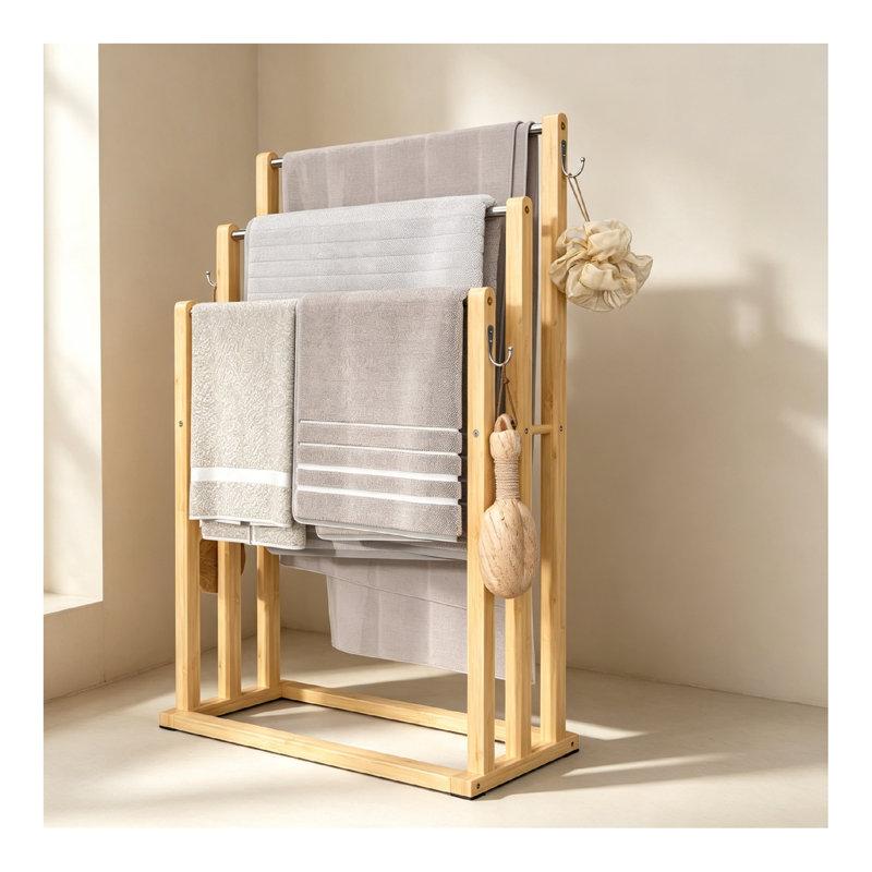 45 cm L Freestanding Towel Rack