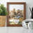 Brown Wood Picture Frame - Set of 8