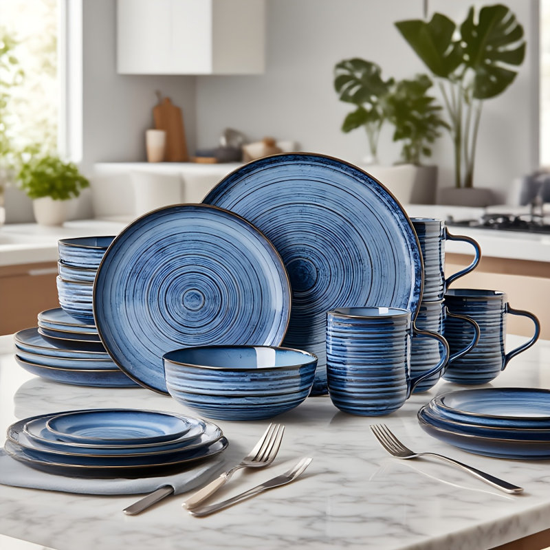 Service de table 16 pièces pour quatre personnes
