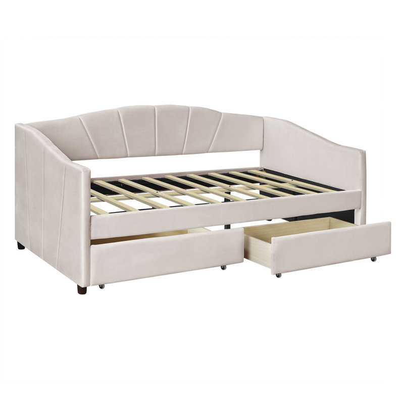 Twin Size Daybed (Beige), Beige