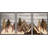 Western Wood Effect Landscape " Wood Panel Mountain Range Forest " 3 - Pieces-91260178-91260176