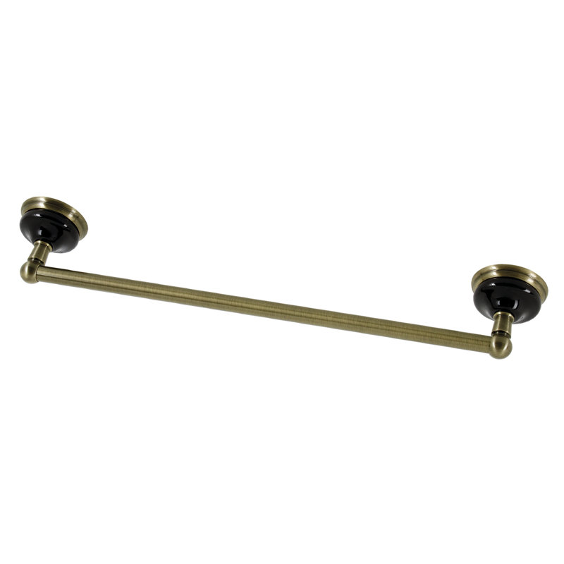 Kingston Brass Water Onyx 18-Inch Towel Bar, Antique Brass