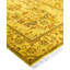 Overdyed Hand-Knotted Wool Modern-Contemporary Yellow Area Rug 2' 8" x 4' 3"