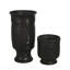 Vase moderne en céramique élégant et élégant avec support pour la maison ou le bureau-502400911-502400909