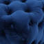 Velours bleu marine, intérieur moderne à boutons, 29,26 po x 29,26 po x 17,84 po-588557785