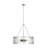 4 - Light Dimmable Drum Chandelier-88144440