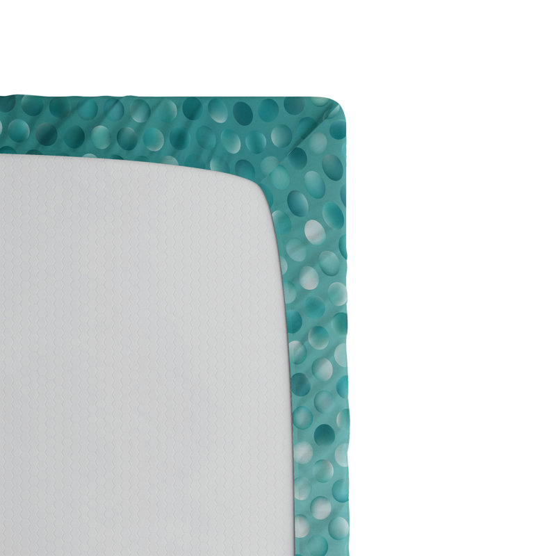 Drap-housse bleu et blanc Ambesonne, Drap-housse simple très long
