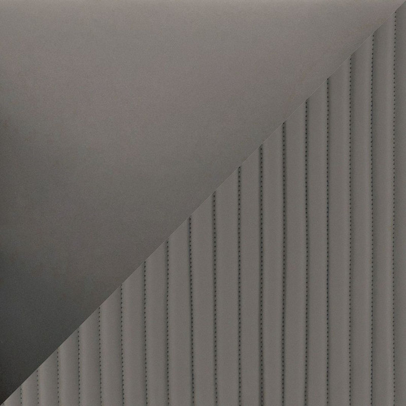 Linets Leatherette Side Chair Dining Chair, 2, Taupe