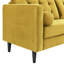 Jeses 204Cm Velvet Square Arms Sofa-1066837131