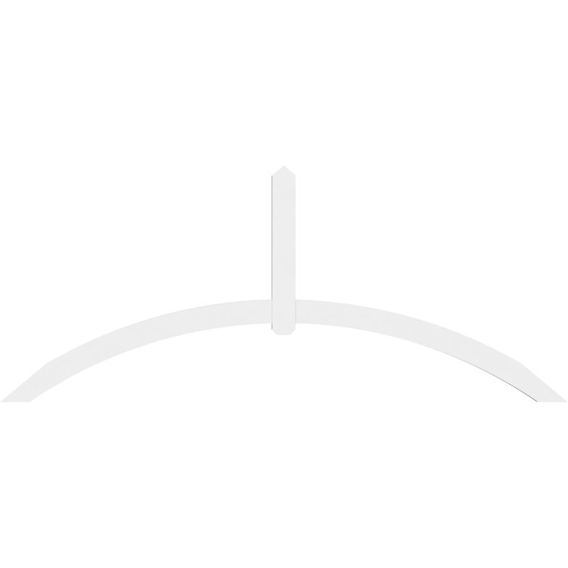 Support pour pignon en PVC Archdale, H 40 po x l 96 po (pas : 10/12), P 2 po x F 4 po