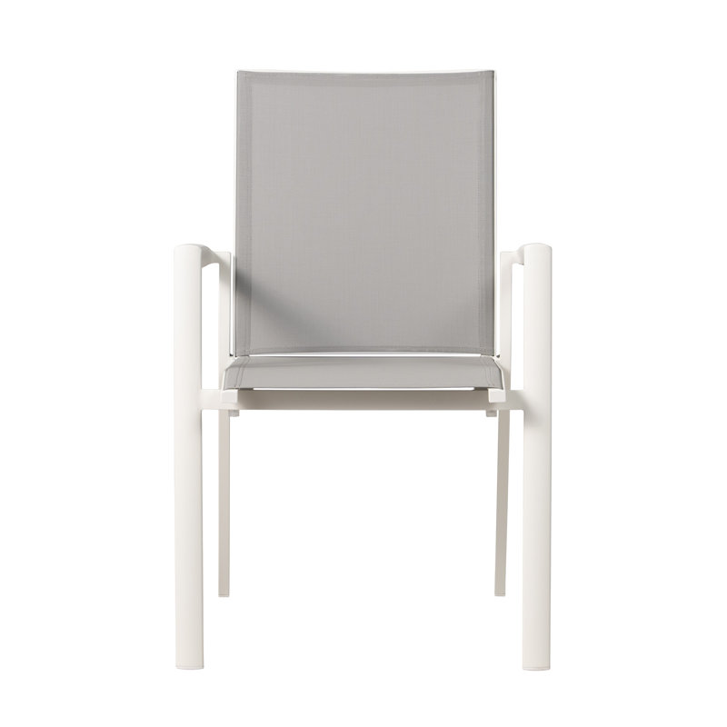 High Back Dining Chair-Set Of 4, Light Gray, Light Gray