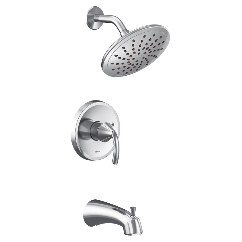 Robinet de baignoire et douche Glyde Eco Performance, Chrome