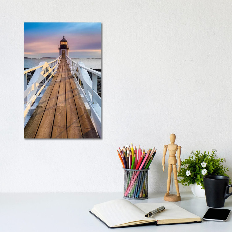Marshall Point Lighthouse Maine by Susanne Kremer - Wrapped Canvas Gallery-Wrapped Canvas Giclée, 30.48cm H x 30.48cm W