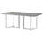 Savona Grey Faux Marble Rectangular Dining Table
