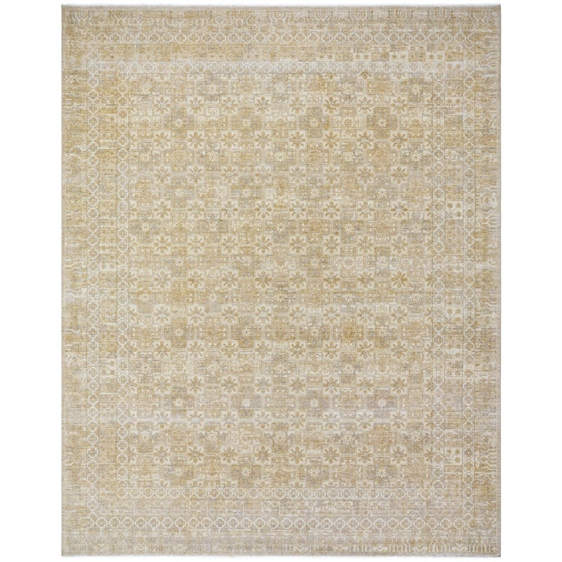 Becki Owens Handmade Beige and Taupe Wool Area Rug 9'10" x 12'6"