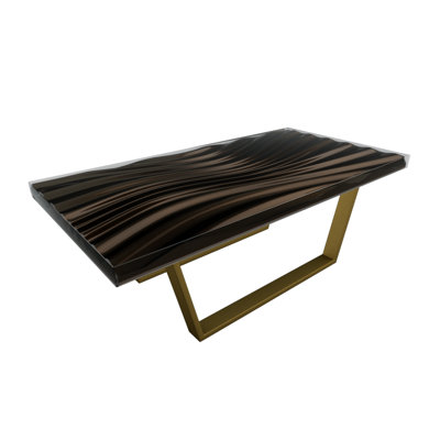 Wave Solid Wood Coffee Table