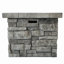 30" Outdoor Square Mgo Propane Fire Pit - 40,000 Btu