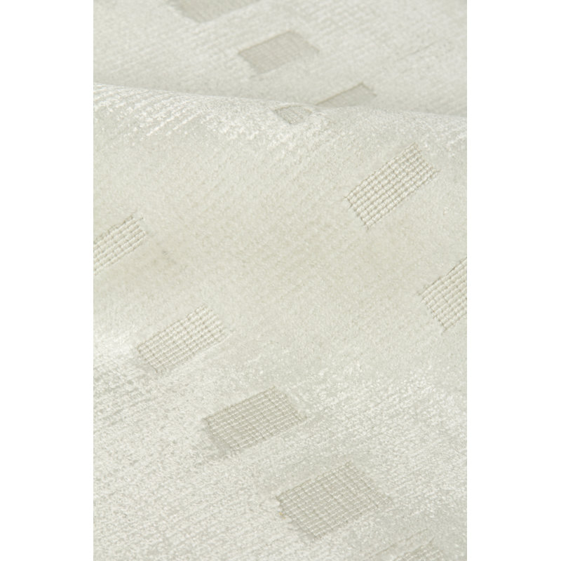 Dovey handloomed Bamboo Silk White Area Rug