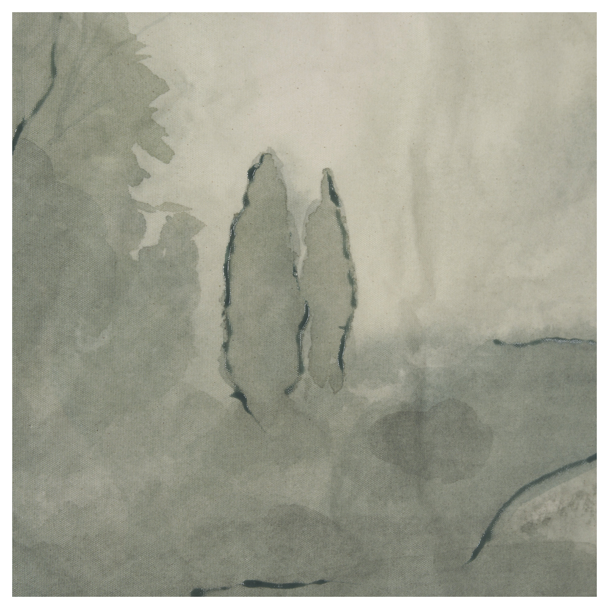 Off By The River By  Studio A Hand Embellished Framed Art Print Matted Under Glass, Off By The River, 43" H x 63" W 