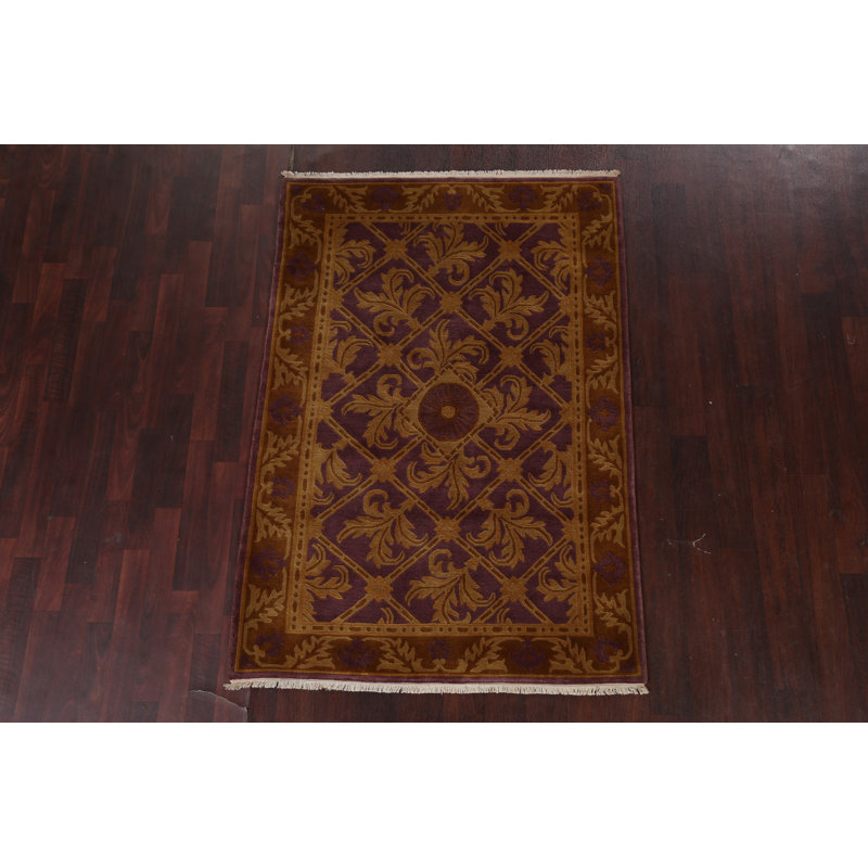 Ralphie One-of-a-Kind Area Rug Purple