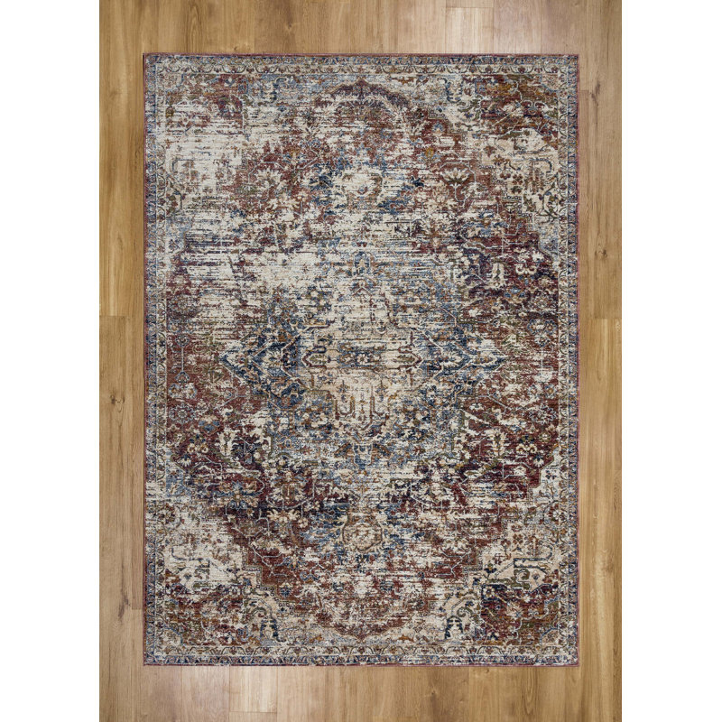 Meadow View Oriental Area Rug, Rectangle 80 x 150cm