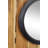 Arlo Solid Wood Circle Wall Mirror
