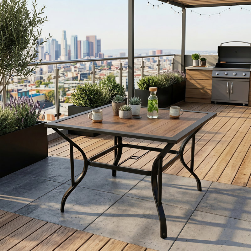  Table de patio 37 po carrée