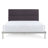 Station Upholstered Metal Platform Bed-27114080-32966204